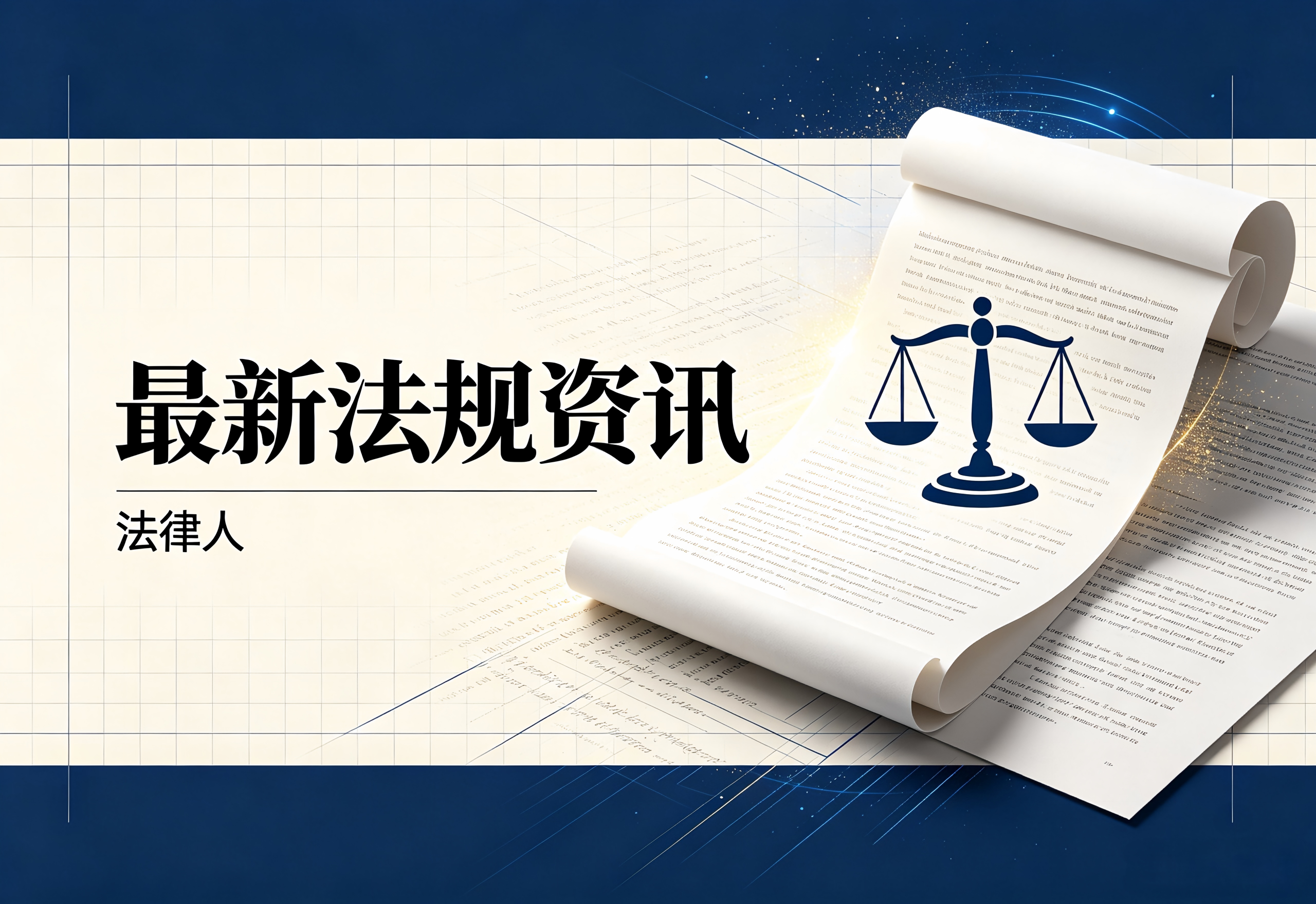 2026年5月最新法规资讯 | 法律人应知应会