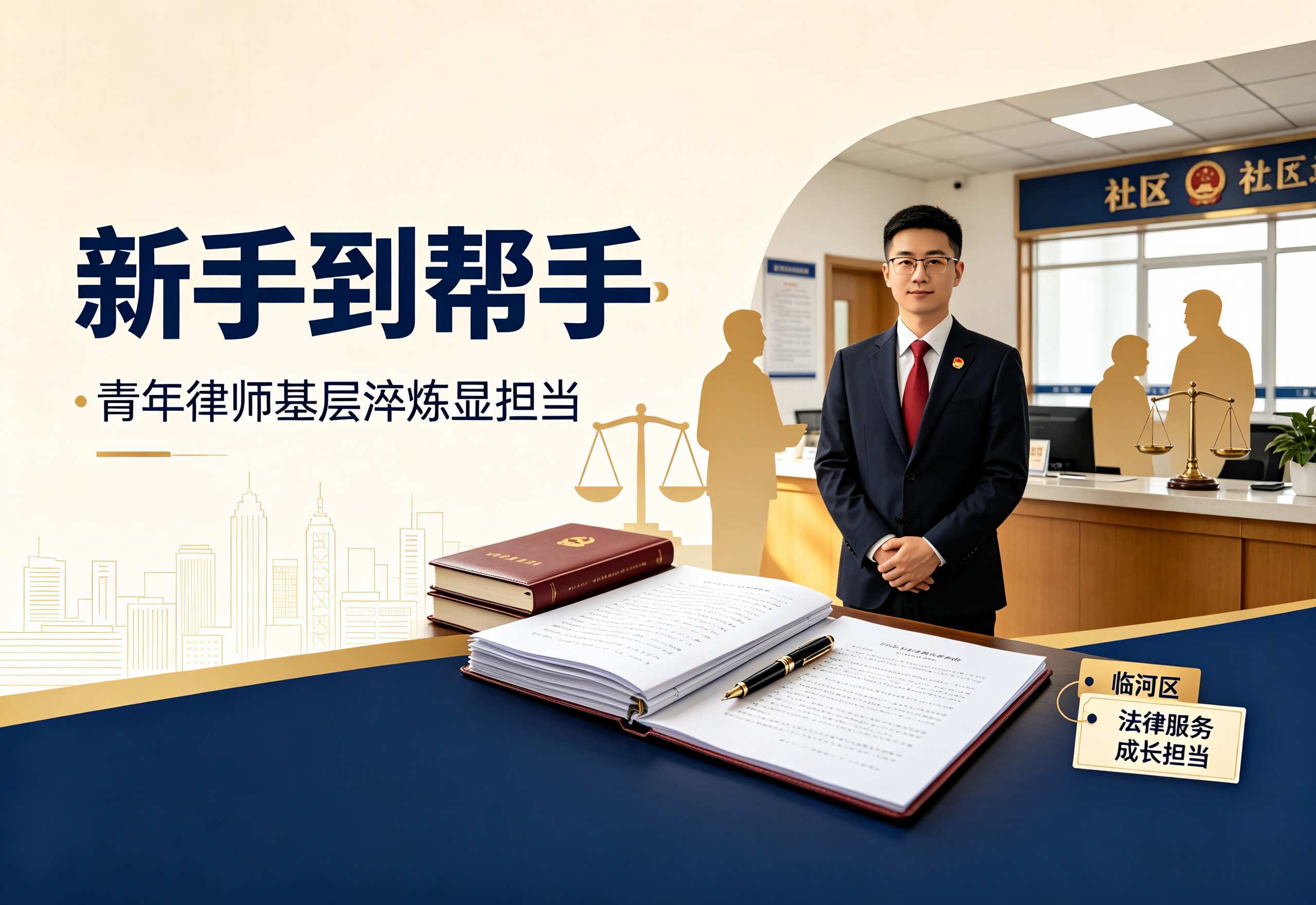 从“新手”到“帮手”：临河区青年律师基层淬炼显担当
